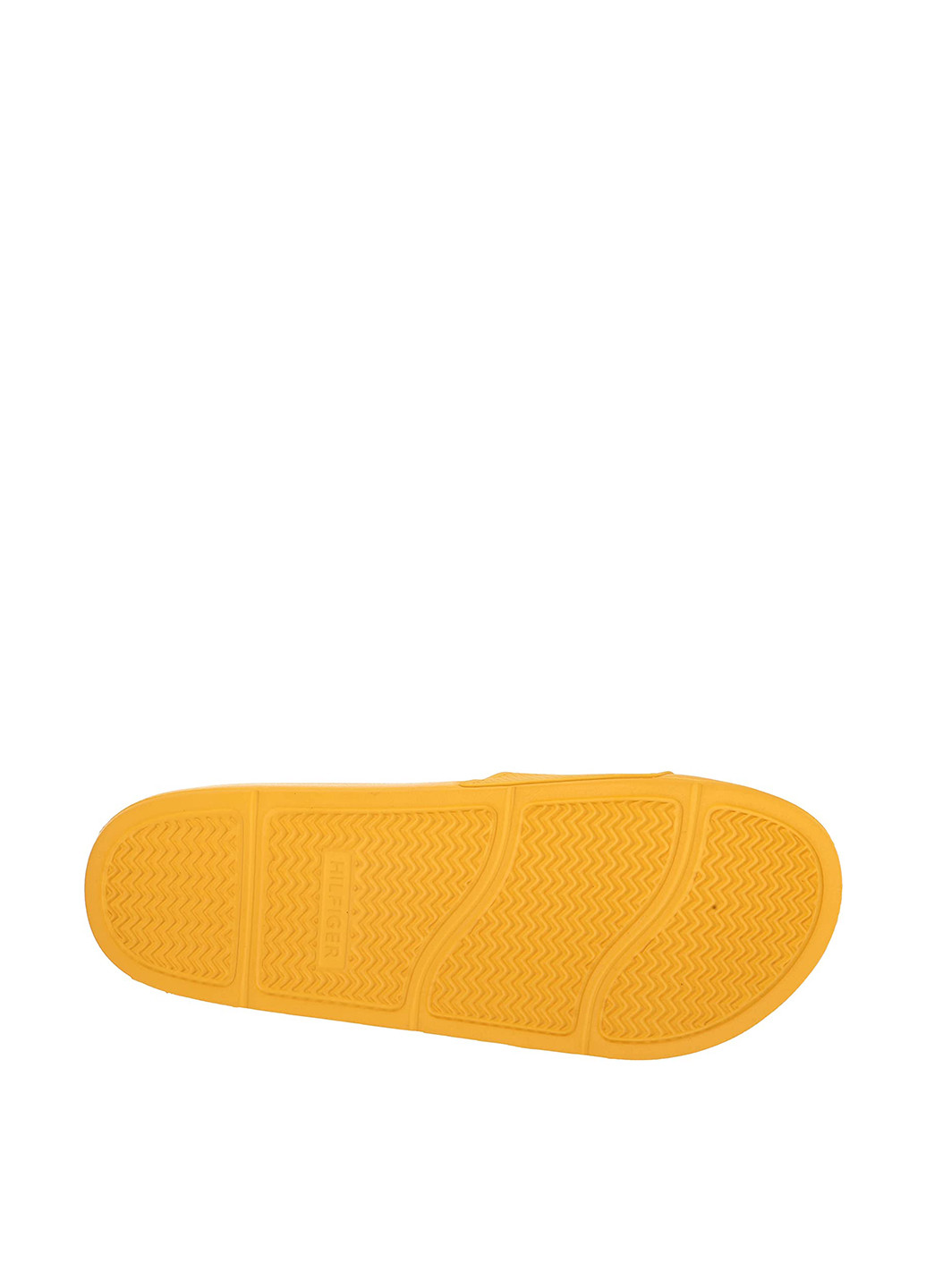 Желтые пляжные шлепанцы Tommy Hilfiger