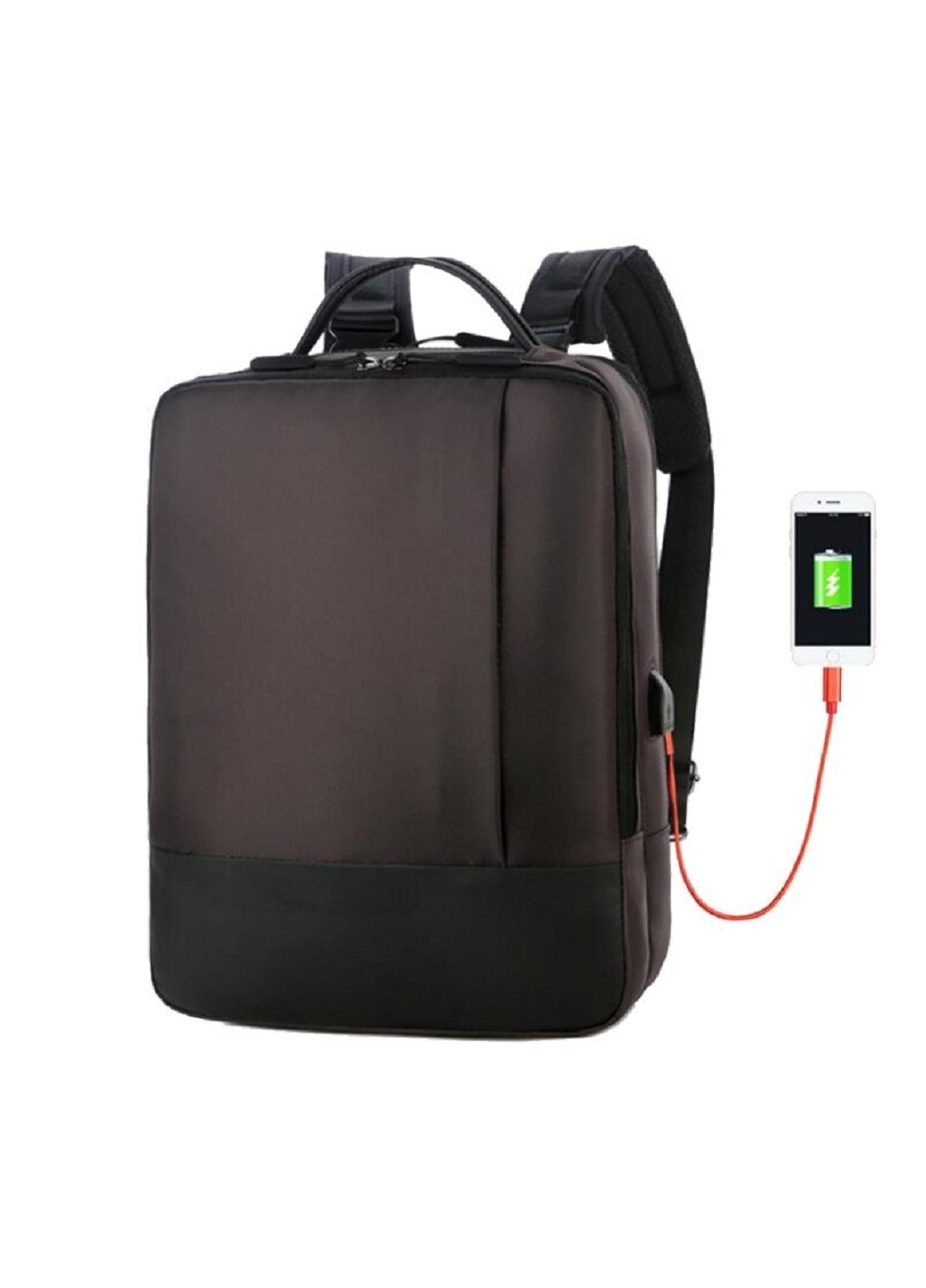 Рюкзак сумка портфель трансформер для ноутбука с отверстием вывода для наушников зарядки 41х30х13 см (62602-Нов) Unbranded (253069877)