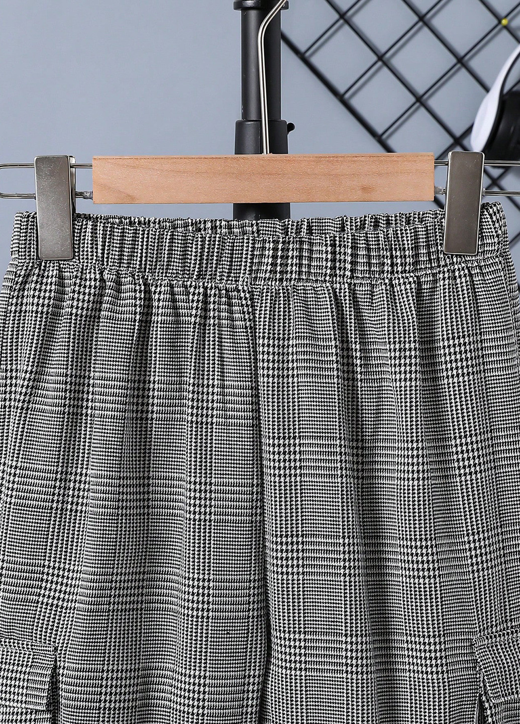 Серые кэжуал демисезонные брюки джоггеры, карго SHEIN