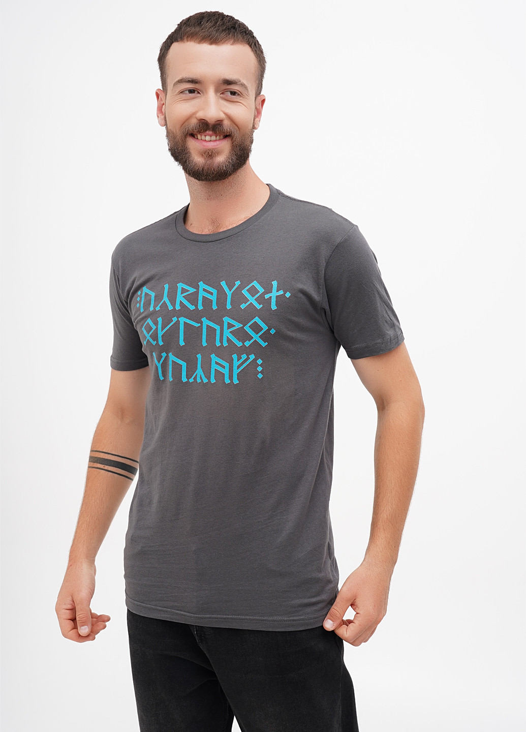 Сіра футболка Next Level