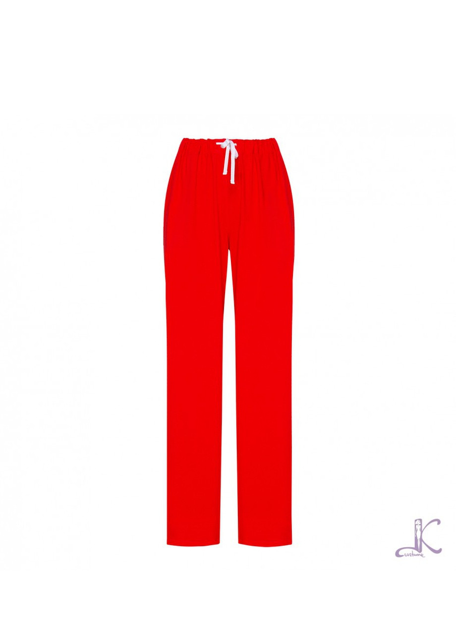 Красная всесезон пижама (лонгслив, брюки) лонгслив + брюки LKcostume