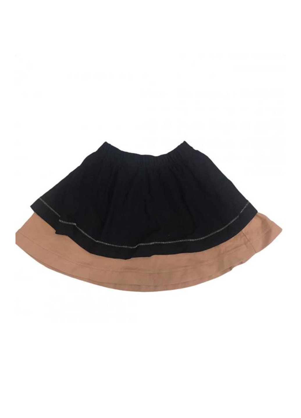 Разноцветная кэжуал однотонная юбка NOSH клешированная