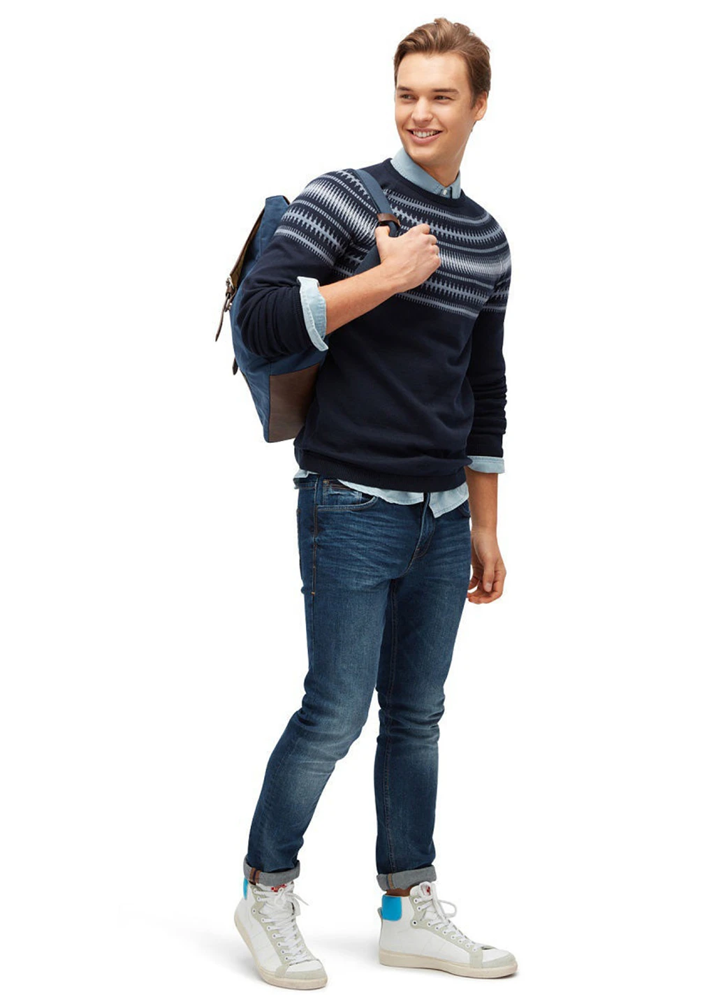 Індиго демісезонний джемпер джемпер Tom Tailor