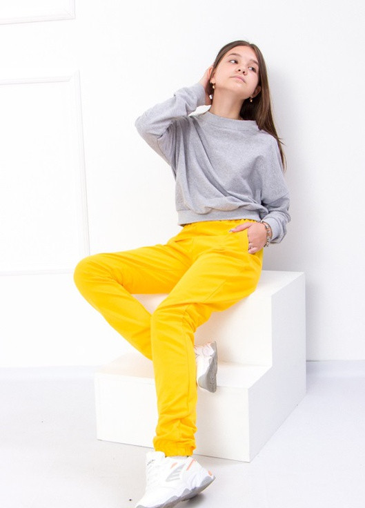 Желтые повседневный демисезонные брюки Носи своє