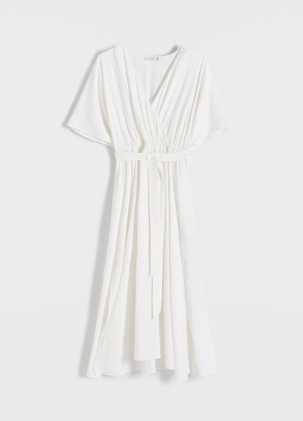 Білий кежуал сукня Reserved однотонна