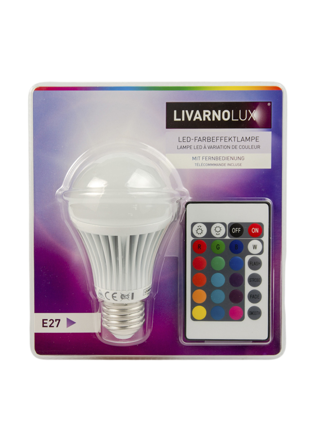 Led лампочка Е27 Livarno Lux (131823679)