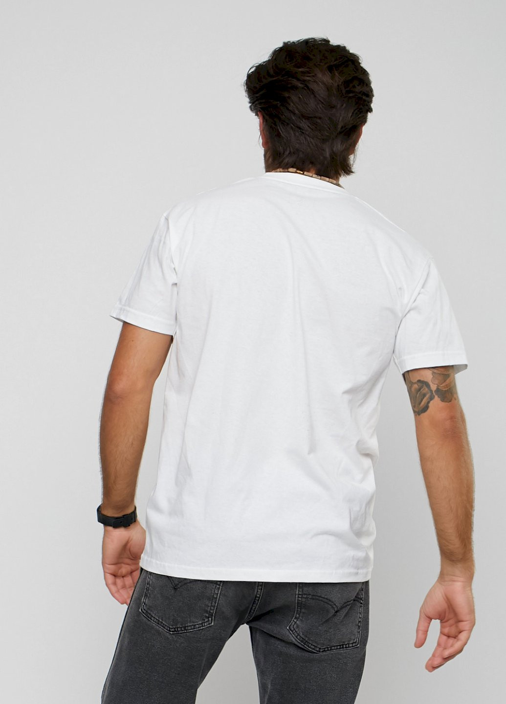 Біла футболка чоловіча YAPPI