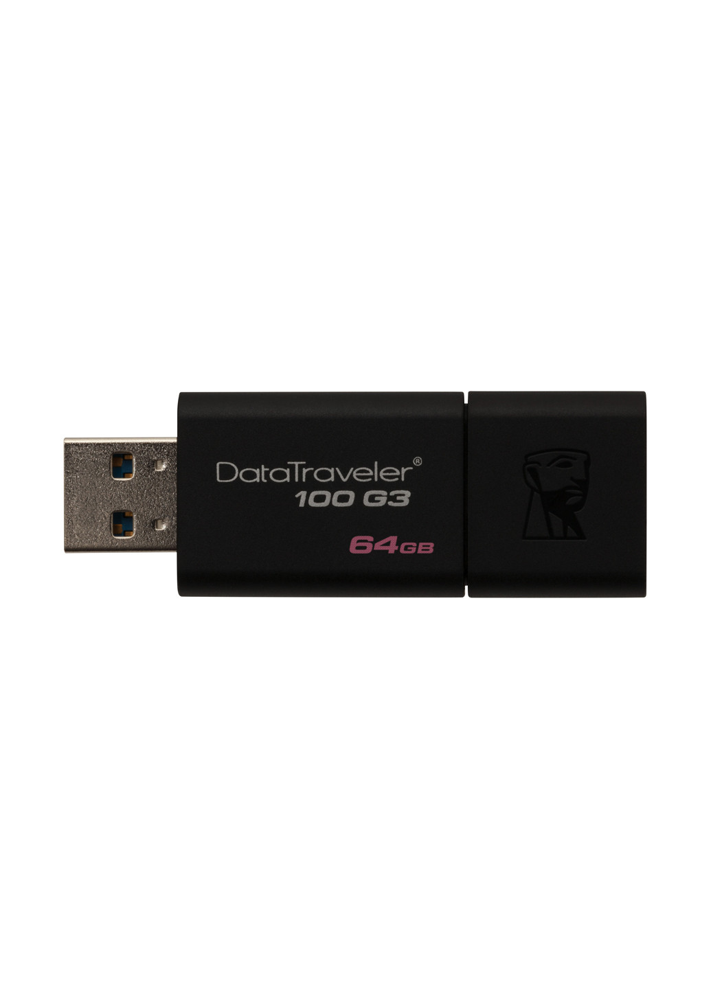 Флеш пам'ять USB DataTraveler 100 G3 64GB USB 3.0 (DT100G3 / 64GB) Kingston флеш память usb kingston datatraveler 100 g3 64gb usb 3.0 (dt100g3/64gb) (134201733)