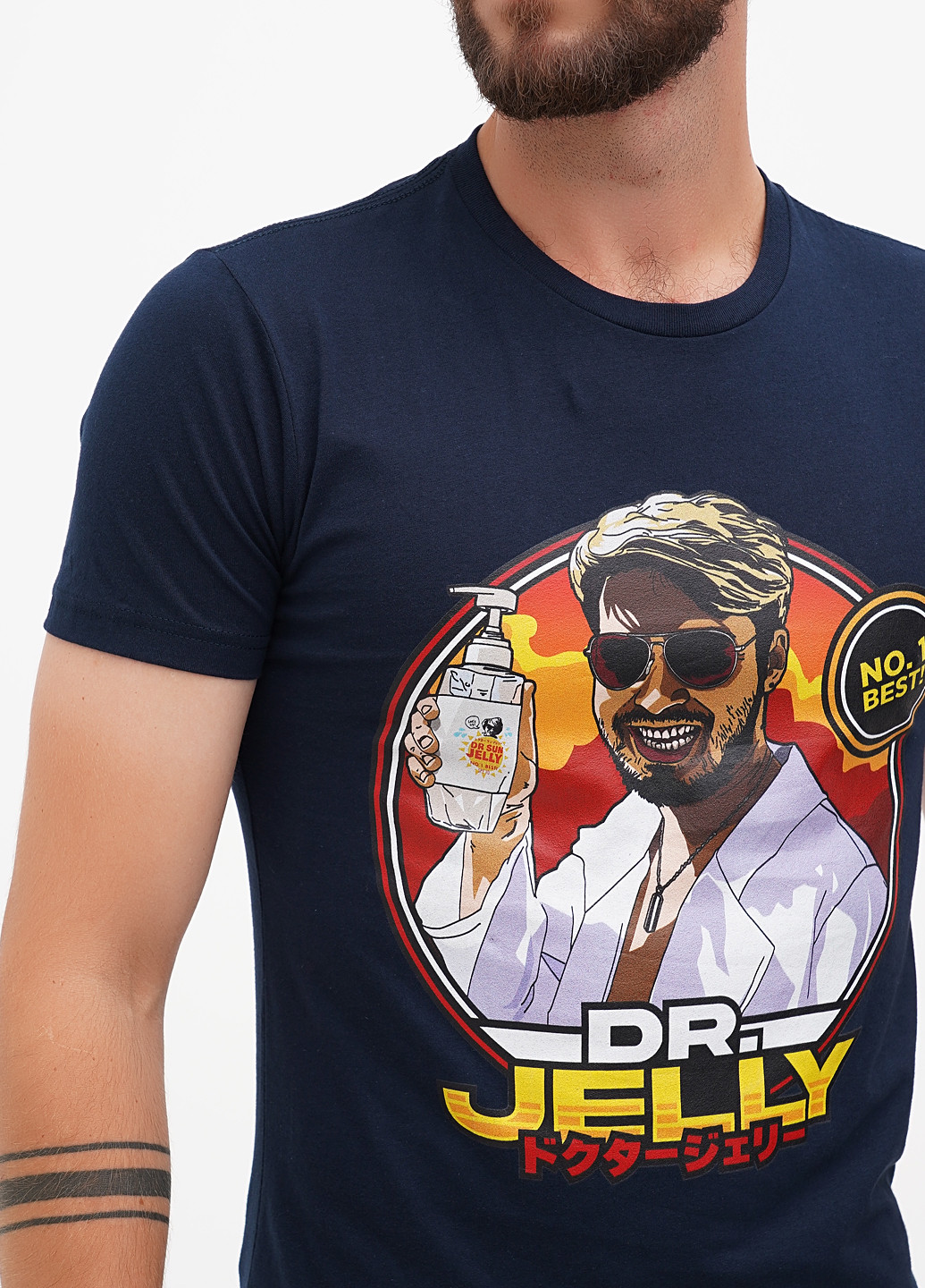 Темно-синя футболка Next Level