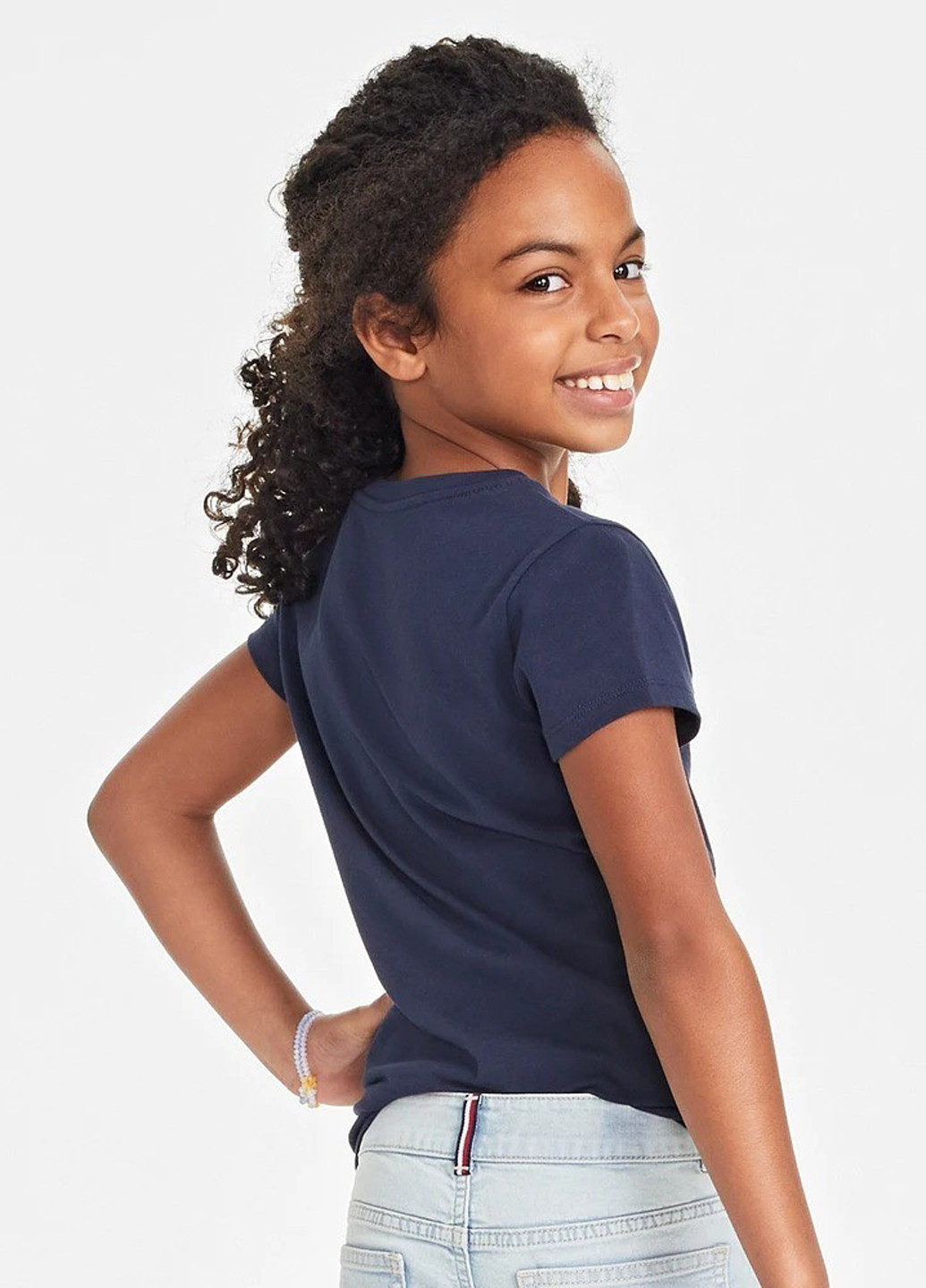 Синяя демисезонная футболка Tommy Hilfiger