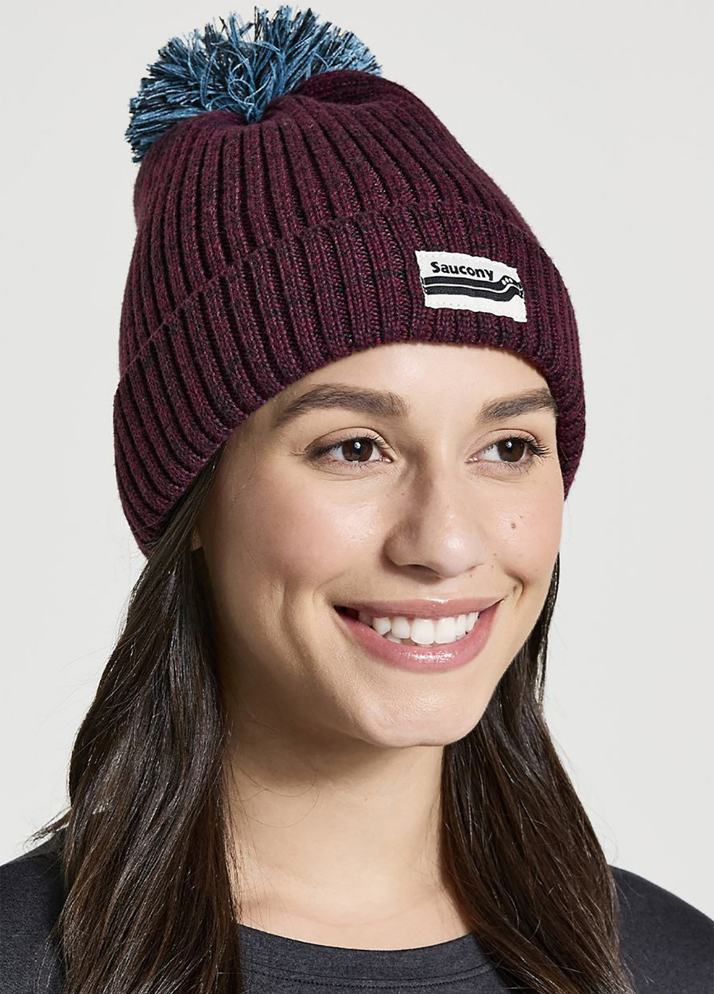 Шапка Saucony RESTED POM BEANIE (259281287)