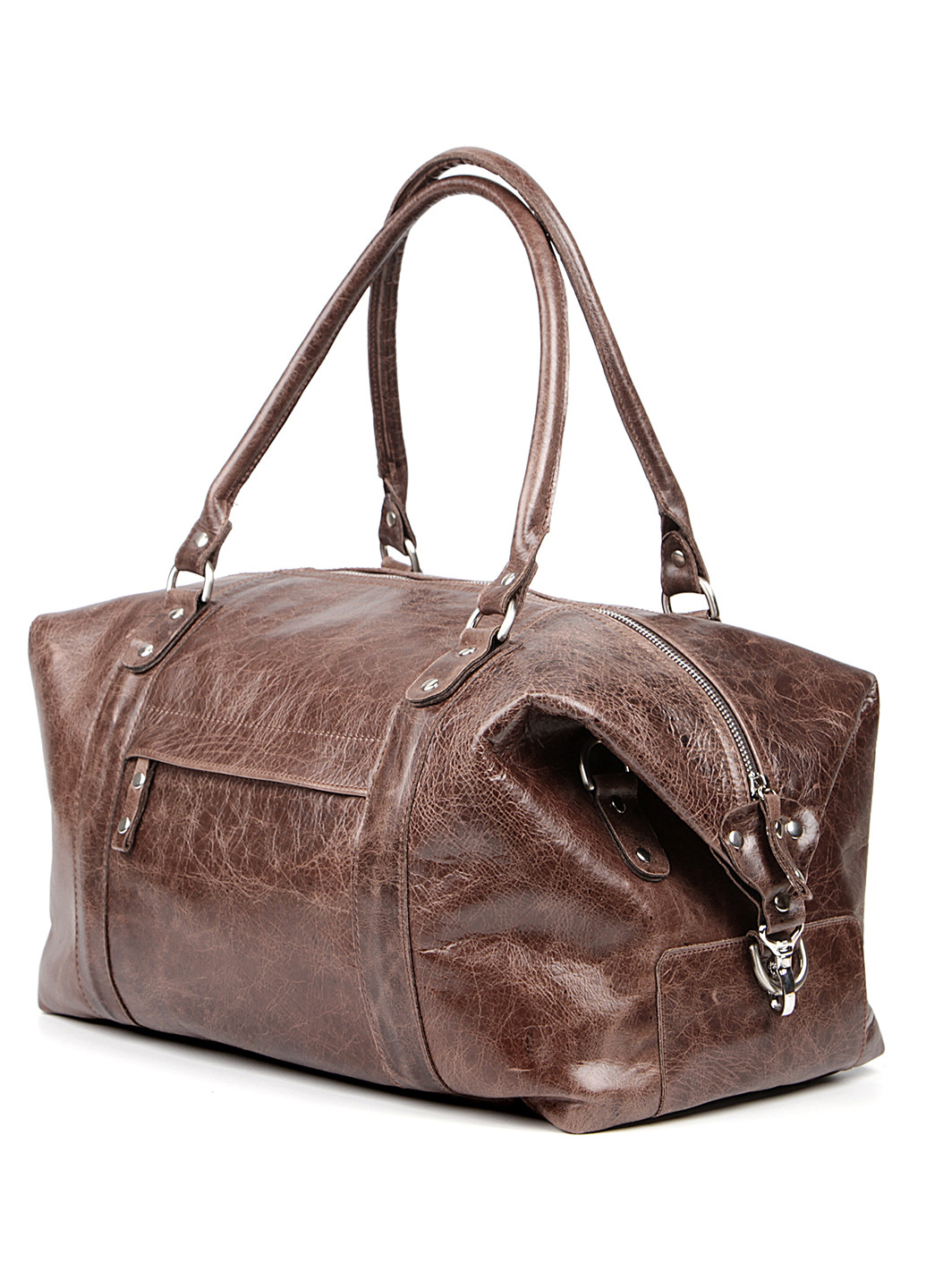 Шкіряна дорожня сумка 42х22х29 см Shvigel (229460548)