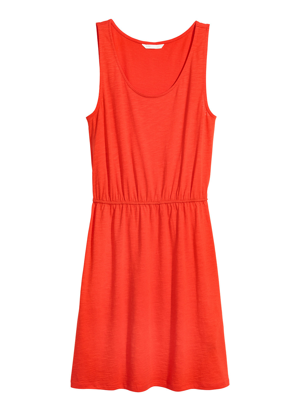 Оранжевое кэжуал платье H&M