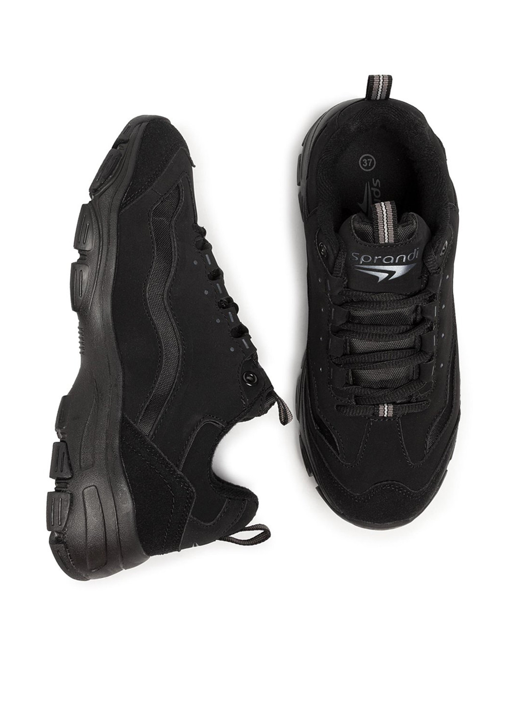 Черные демисезонные кросівки Sprandi WP40-8547Z