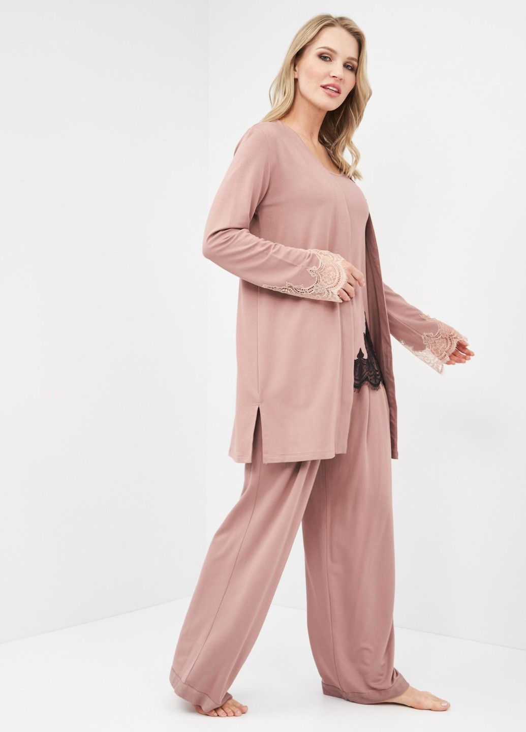 Кардиган жіночий XXL фіолетовий 10706C Effetto (254797178)