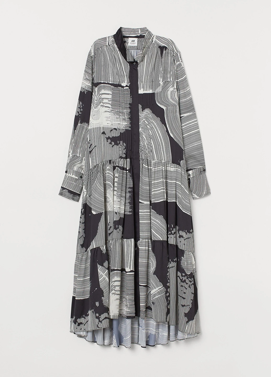 Черное кэжуал платье H&M Studio