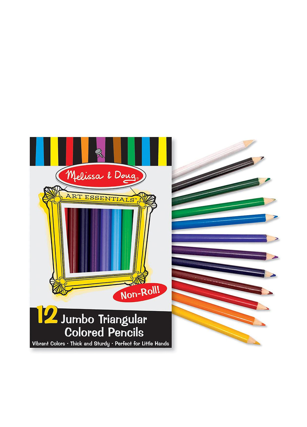 Цветные карандаши (12 цв.) Melissa & Doug (251317555)