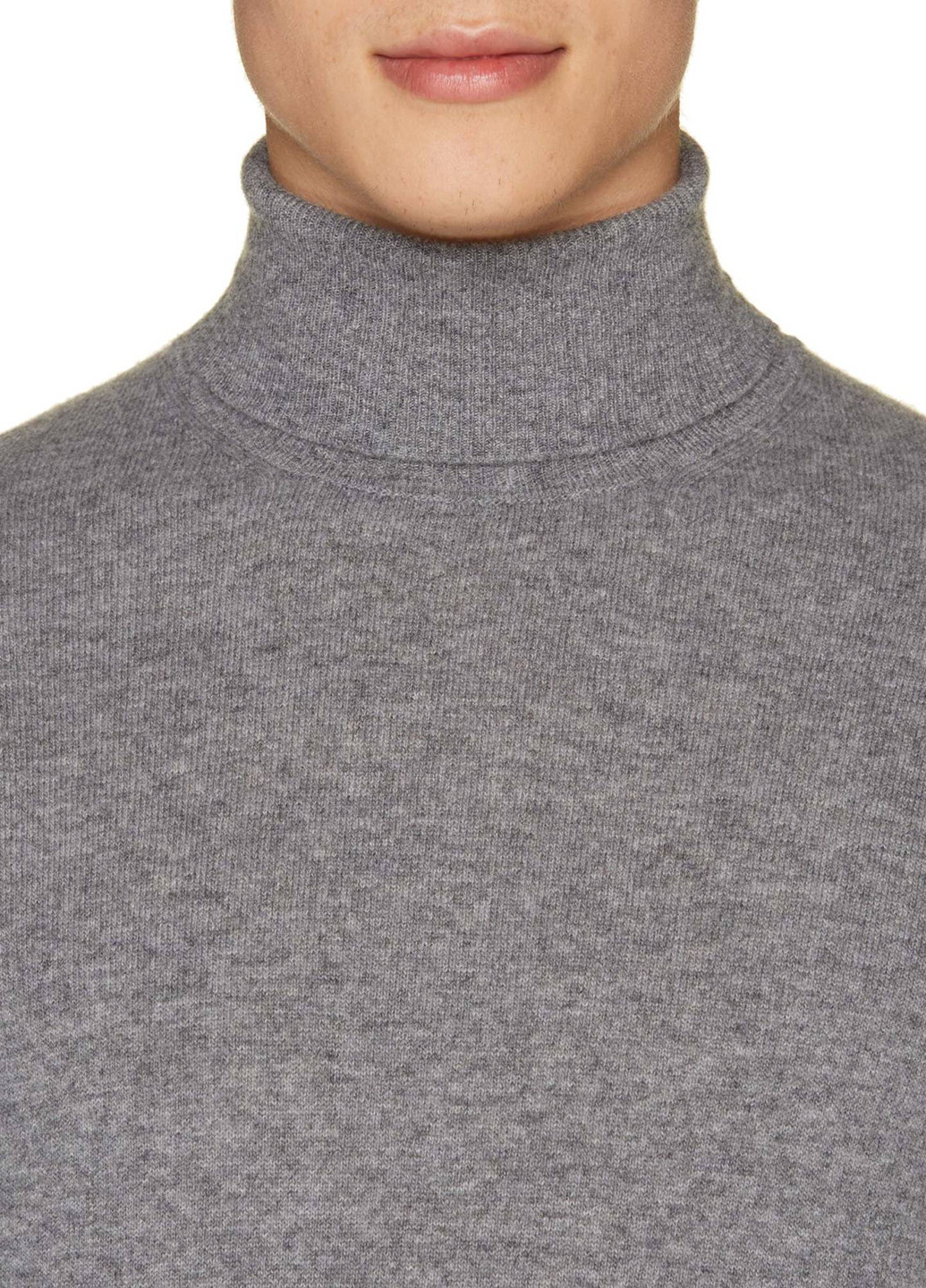 Темно-серый демисезонный свитер United Colors of Benetton