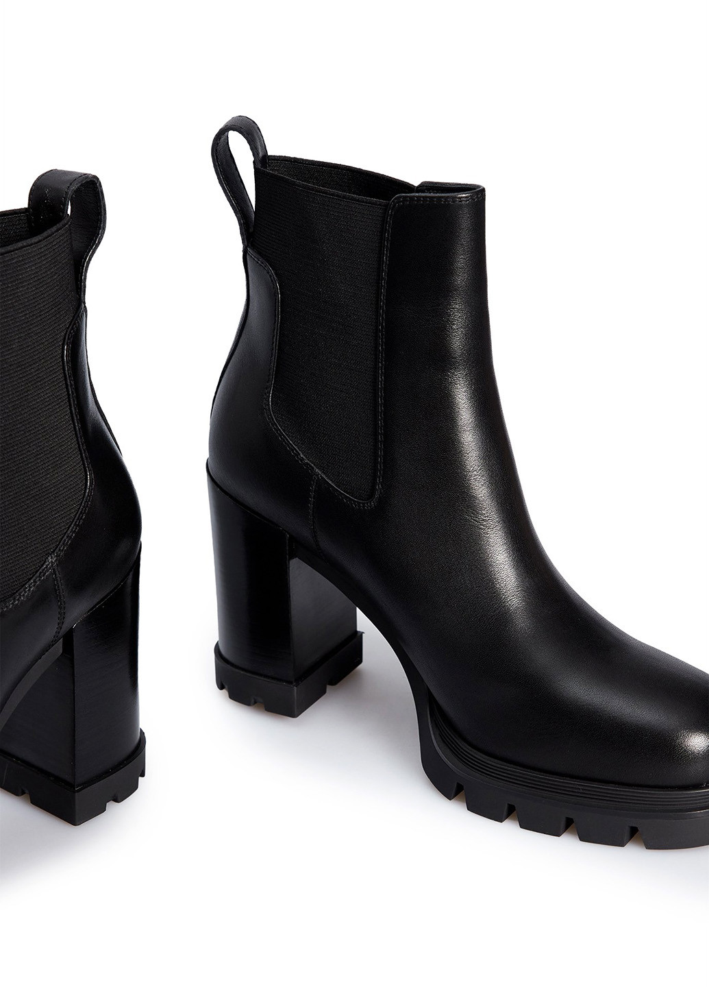 Черные зимняя ботильоны PRPY