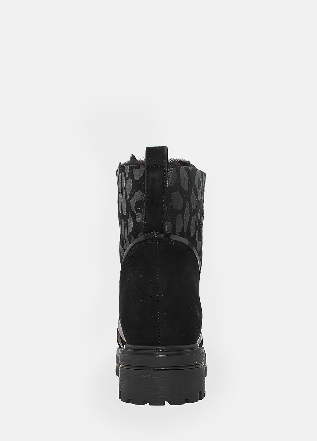 Зимние ботинки l.carvari rc1188-25-11 черный L`CARVARI из натуральной замши