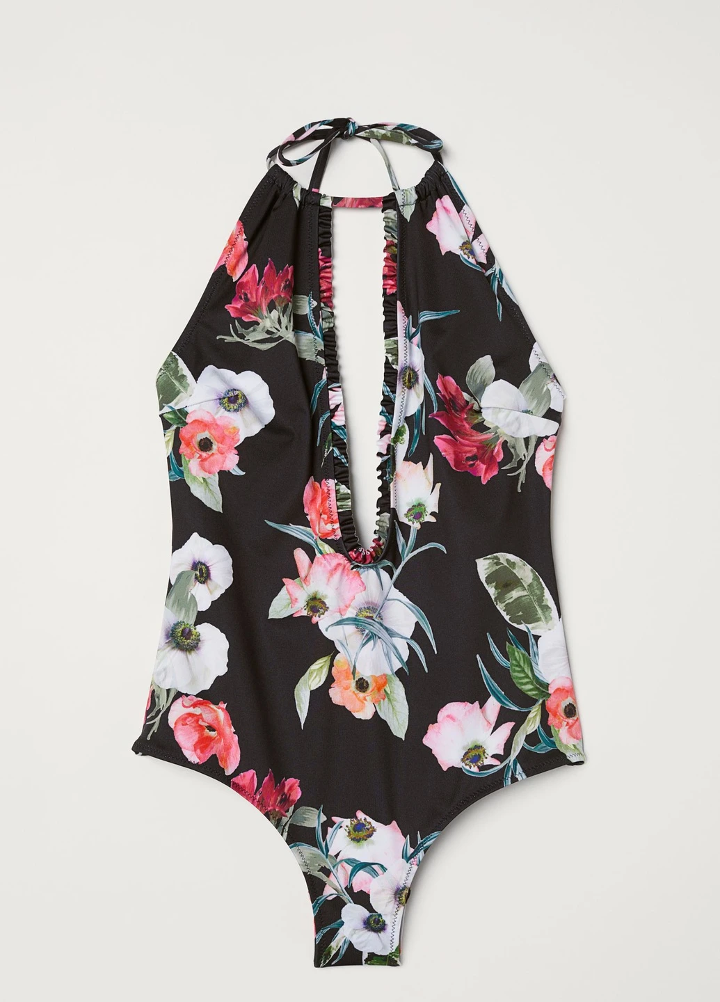 Чорний літній купальник H&M