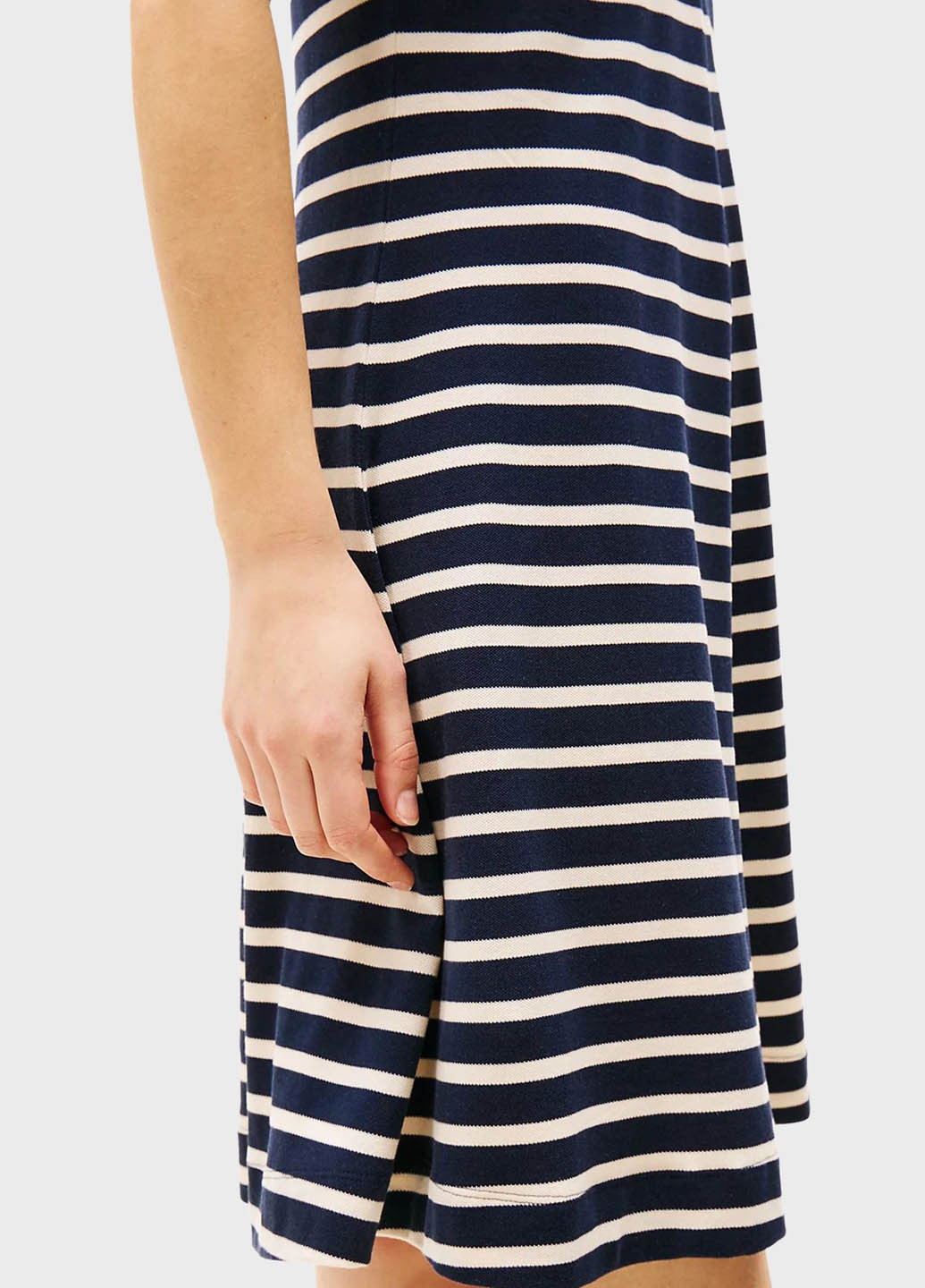 Темно-синя кежуал сукня а-силует Tommy Hilfiger в смужку