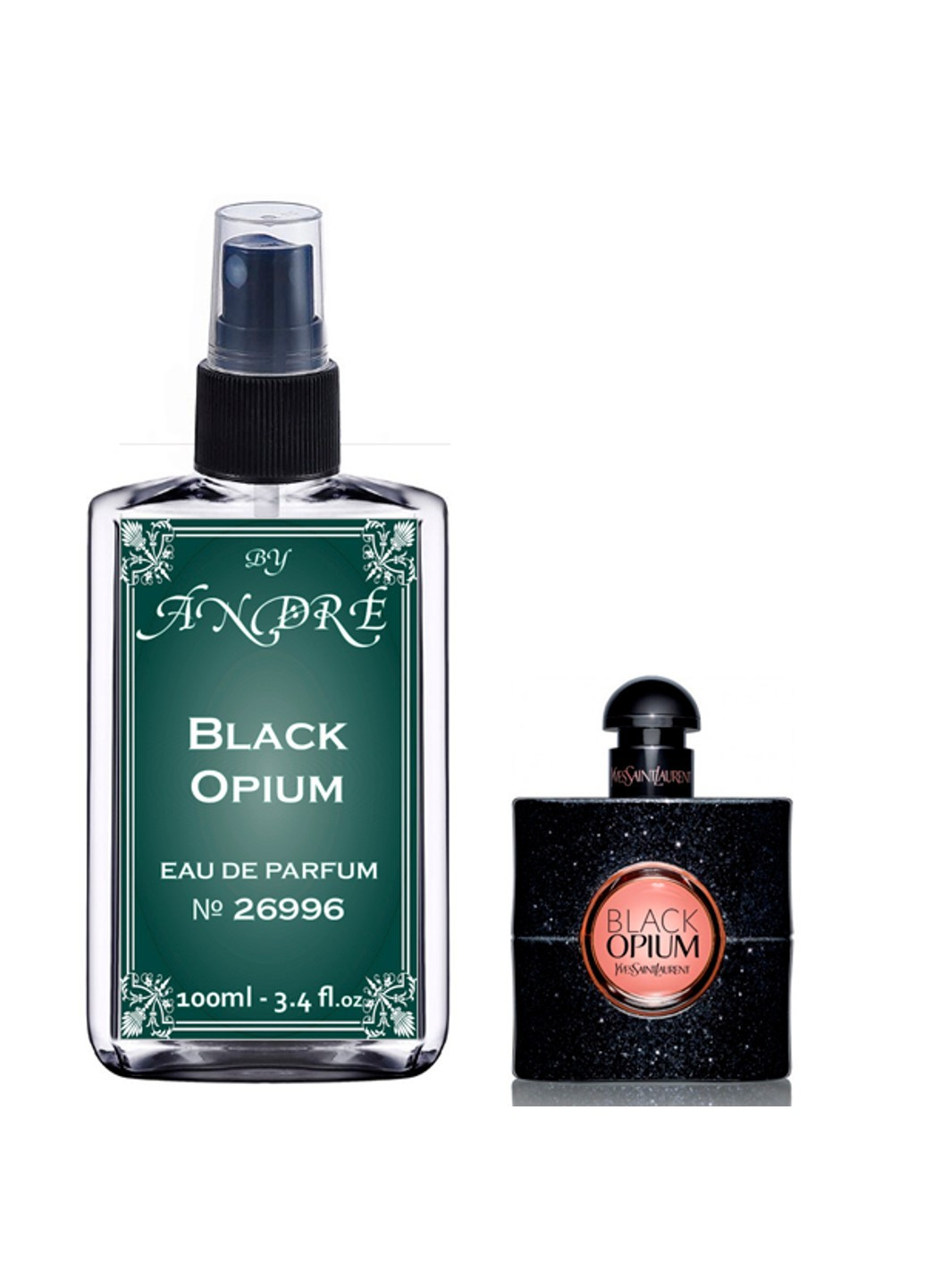 Yves Saint Laurent Black Opium Парфюмерная вода, 100 мл Andre (254396410)