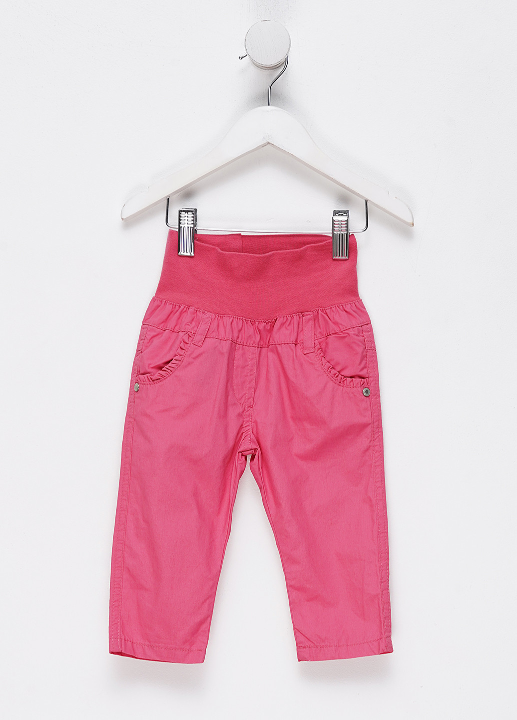 Розовые кэжуал летние прямые брюки Steiff