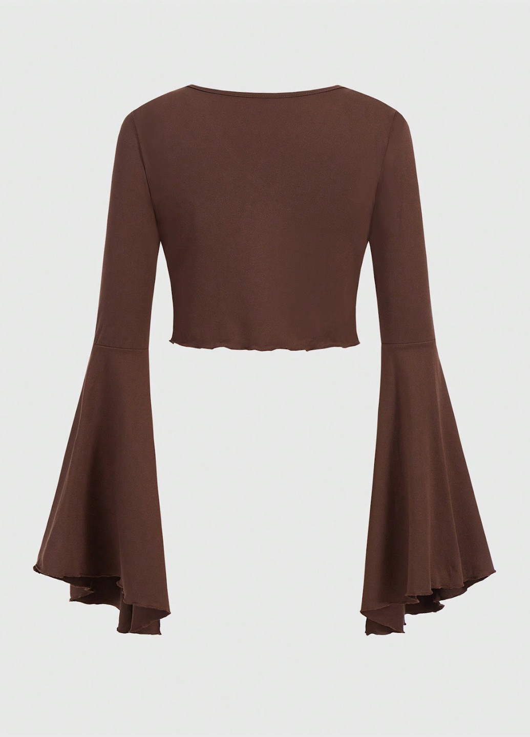 Коричневая топ SHEIN