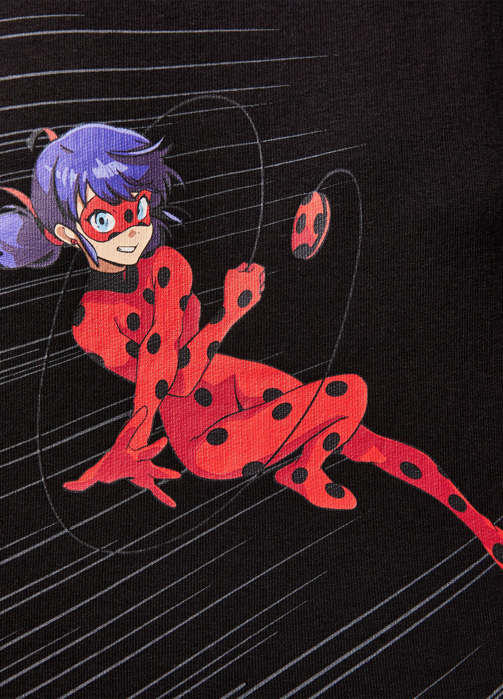 Чорний світшот Jennyfer персонажі рваний (302375845)