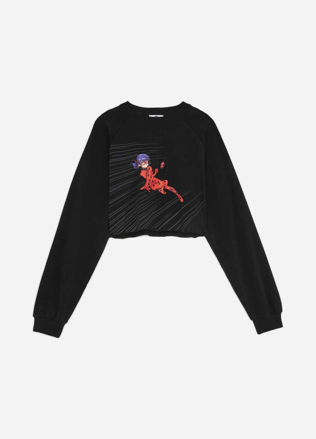 Чорний світшот Jennyfer персонажі рваний (302375845)