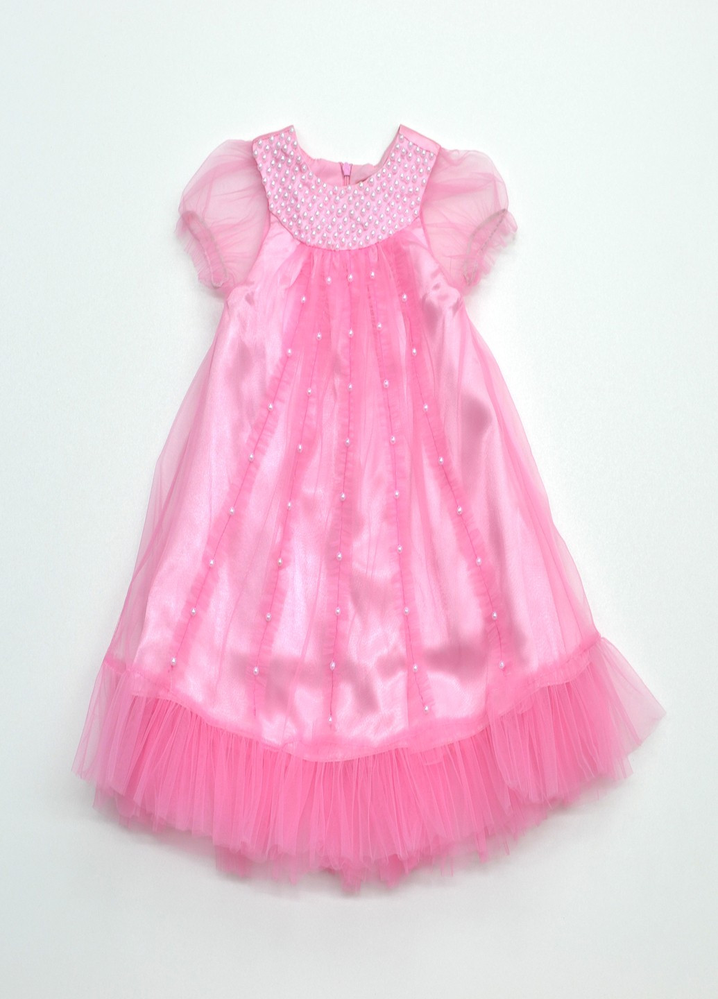 Рожева святковий сукня промінець Piccolo L однотонна