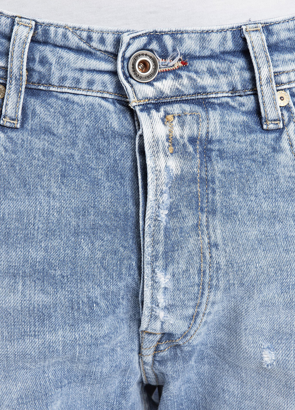 Голубые демисезонные бойфренды джинсы Replay