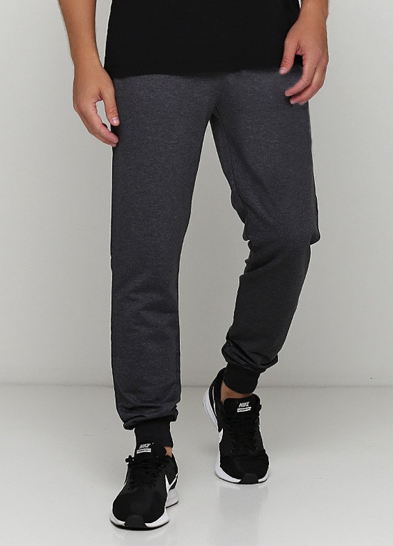 Темно-серые спортивные демисезонные джоггеры брюки Malta
