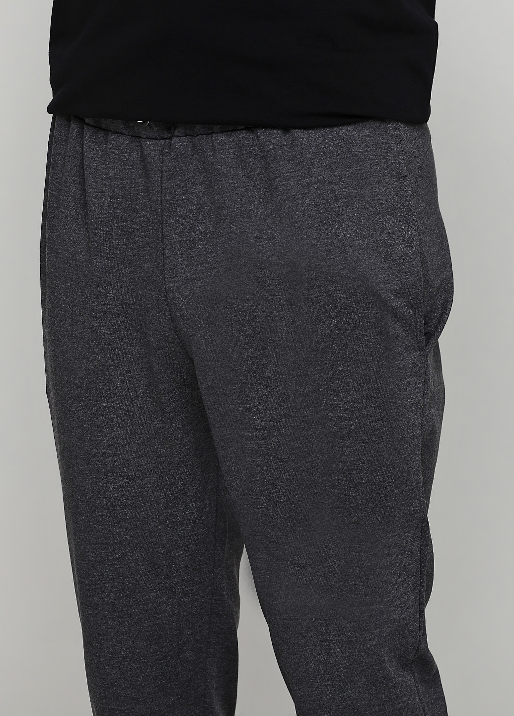 Темно-серые спортивные демисезонные джоггеры брюки Malta