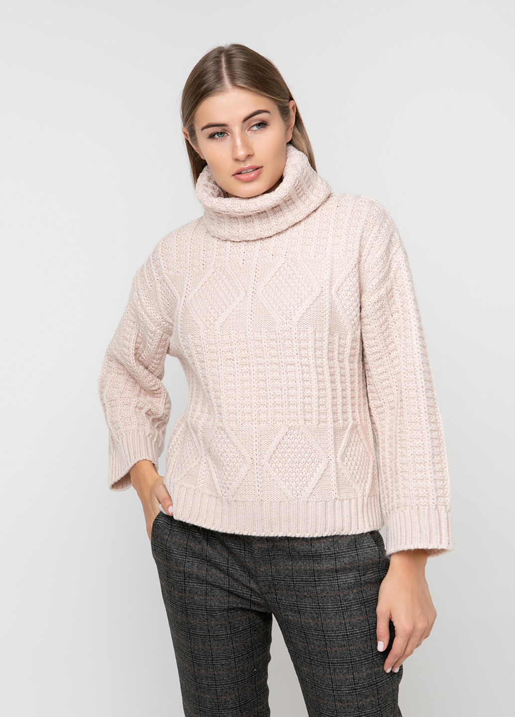 Светло-бежевый демисезонный свитер Sewel