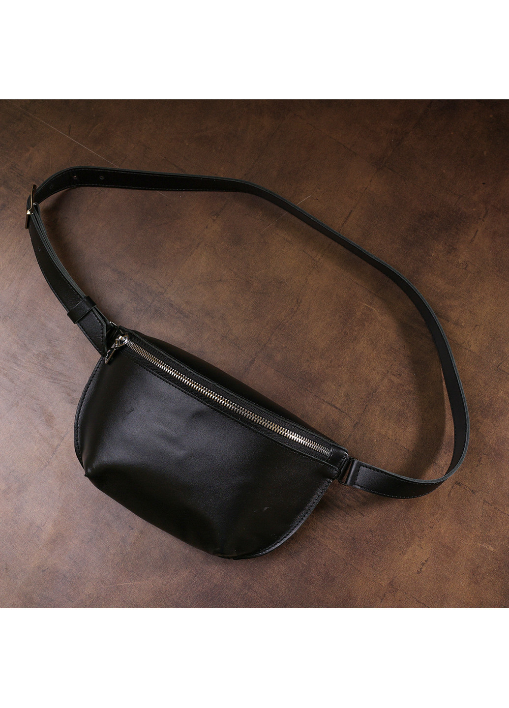 Женская кожаная бананка 23х13х5 см Shvigel (253490649)