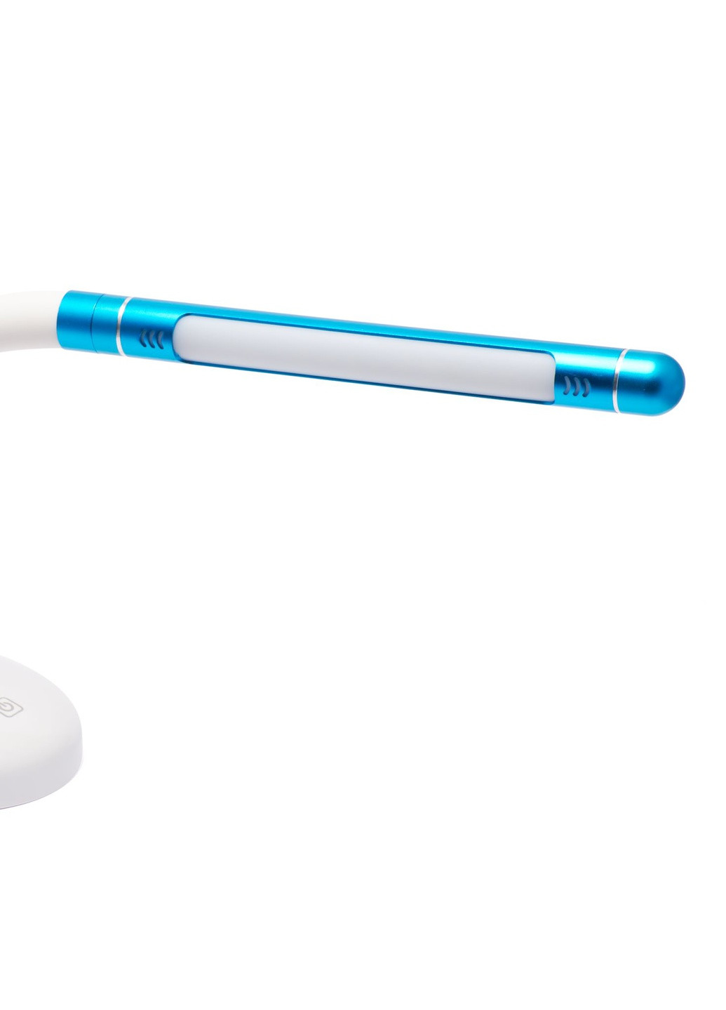 Настільна лампа світлодіодна акумуляторна лампа на гнучкій ніжці D-24 від мережі та акумулятора біло-блакитна Led (256550753)