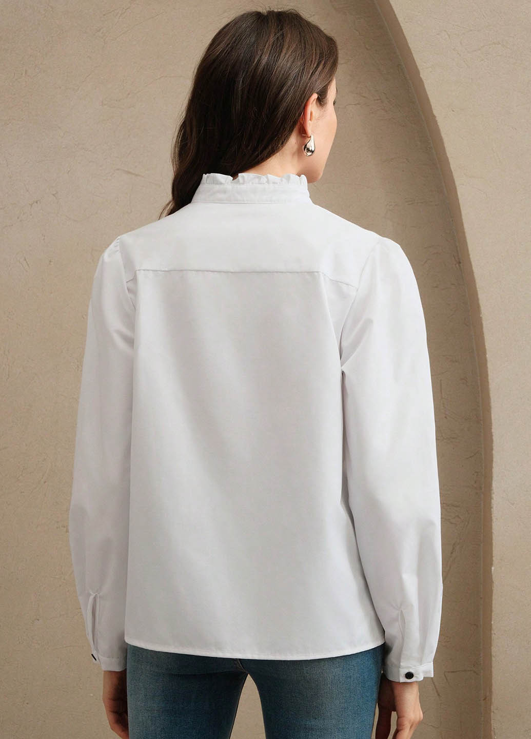 Белая блуза SHEIN