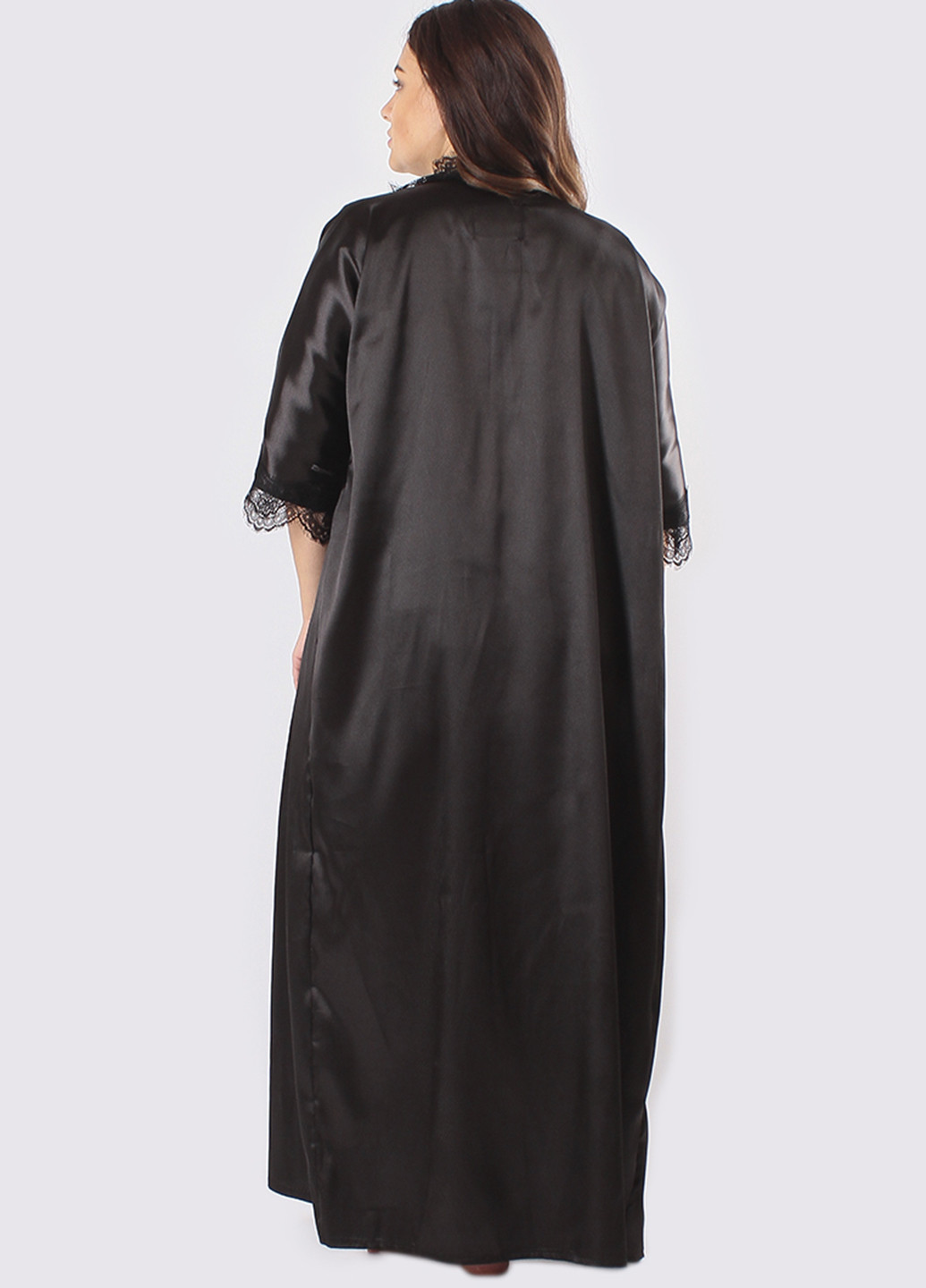 Комбінований демісезонний комплект (топ, шорти, халат) Ghazel