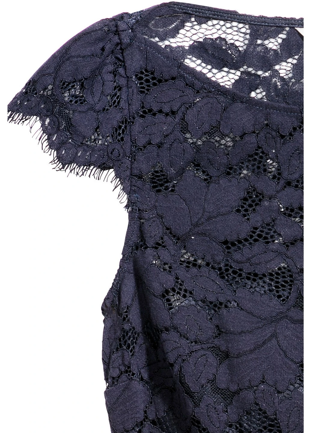 Синее кэжуал платье H&M