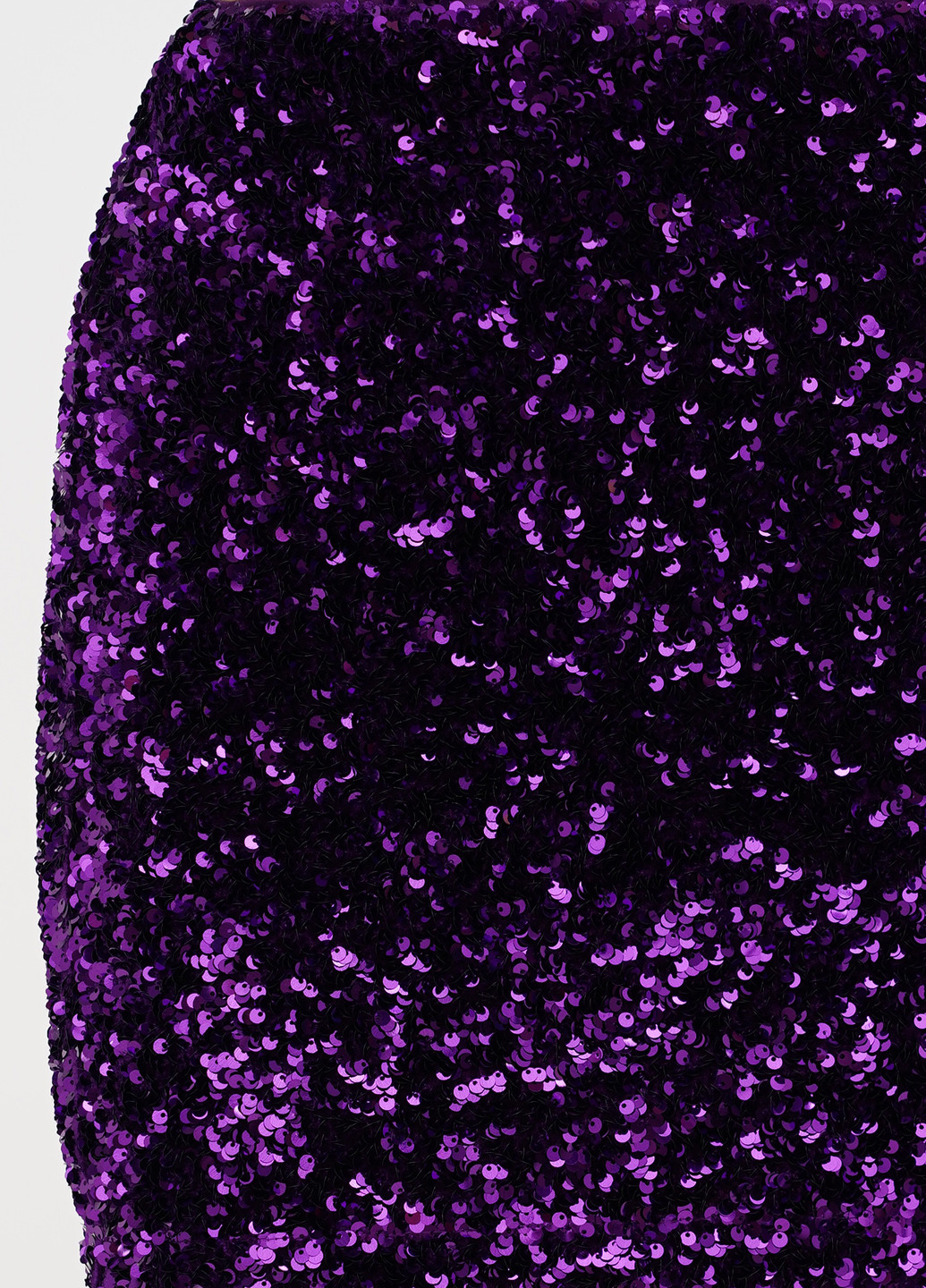 Фиолетовая вечерний, коктейльный однотонная юбка H&M