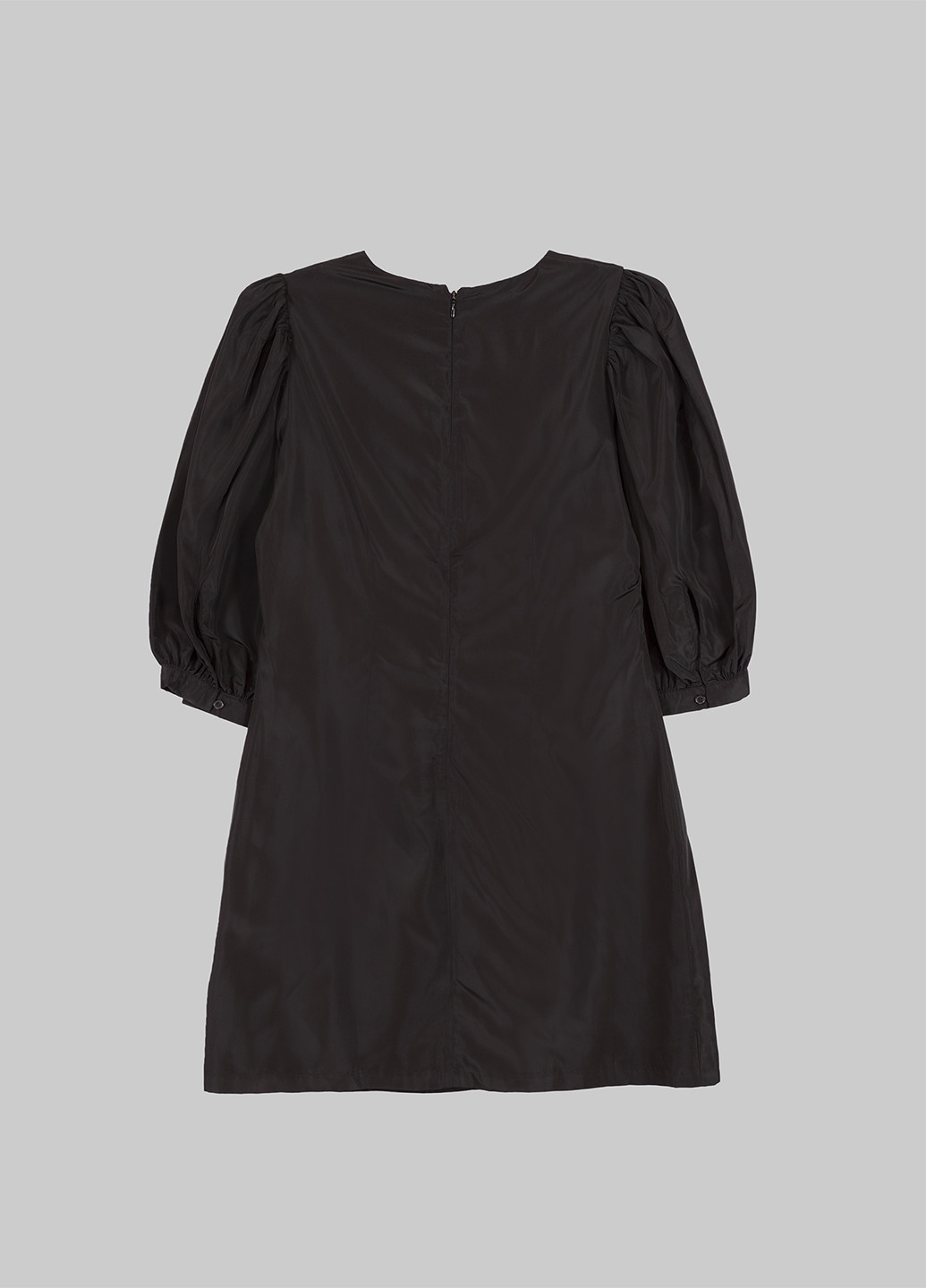 Черное кэжуал платье H&M однотонное