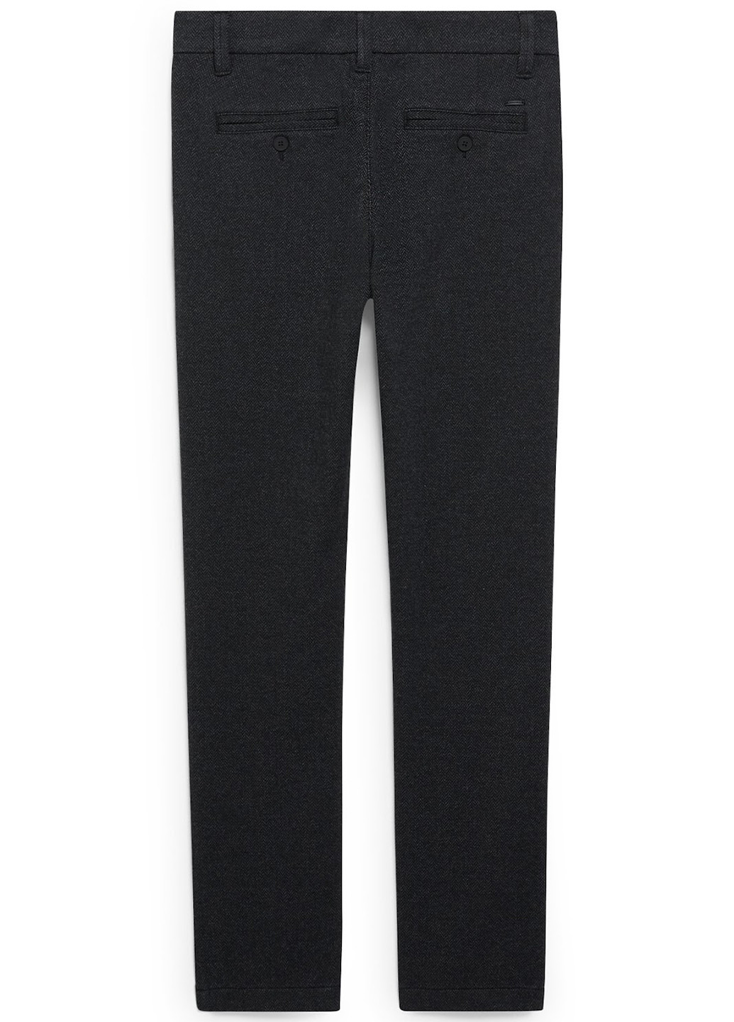 Черные кэжуал демисезонные прямые брюки C&A