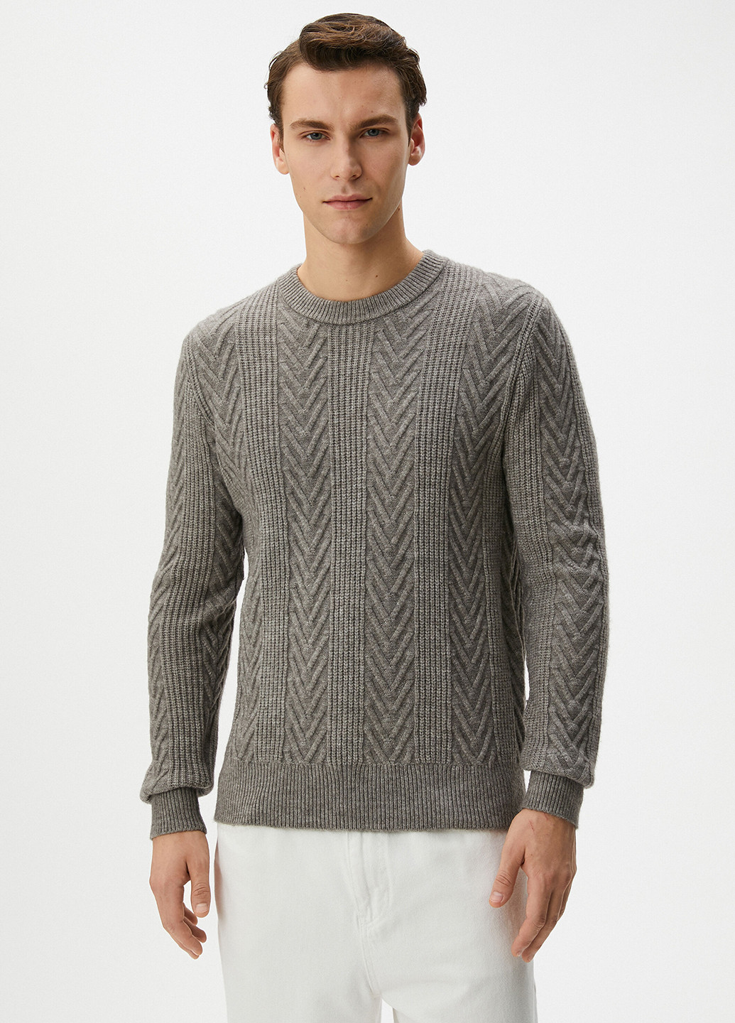 Серый демисезонный джемпер джемпер KOTON