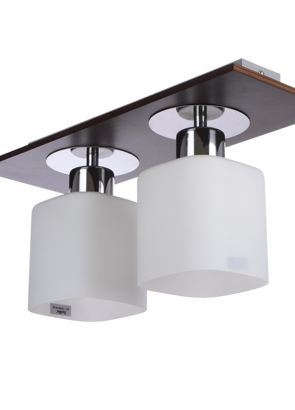 Світильник спот стельовий накладний HTL-166/2 E27 WH Brille (253893360)