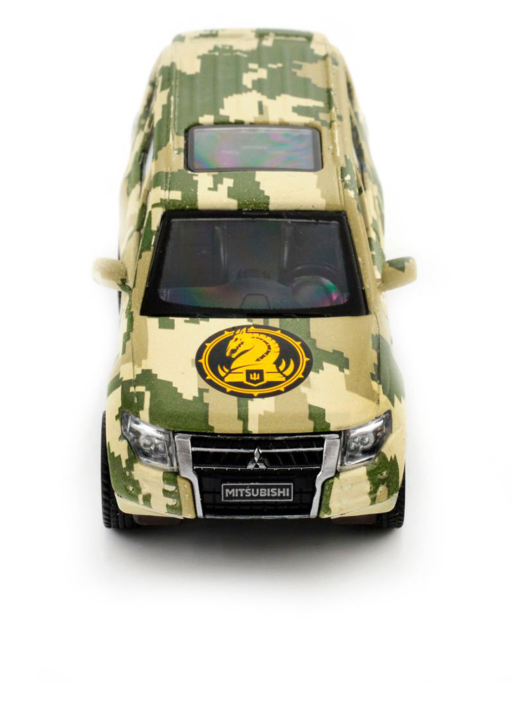 Автомодель MITSUBISHI PAJERO 4WD TURBO, 6,6х17,5х7 см TechnoDrive (285735778)