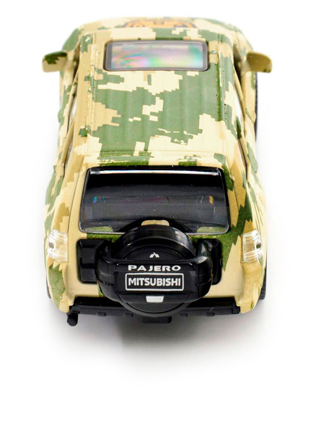 Автомодель MITSUBISHI PAJERO 4WD TURBO, 6,6х17,5х7 см TechnoDrive (285735778)