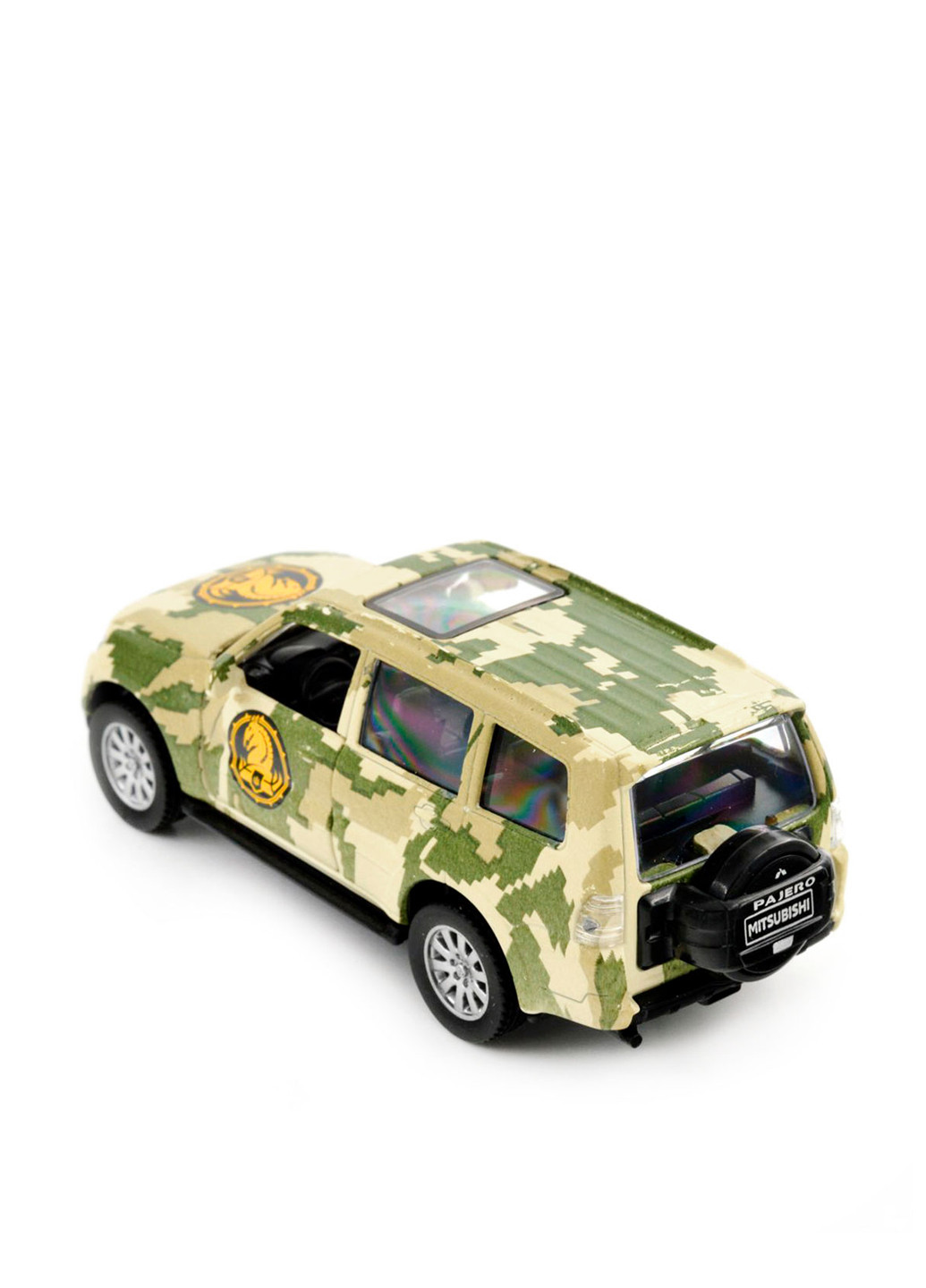 Автомодель MITSUBISHI PAJERO 4WD TURBO, 6,6х17,5х7 см TechnoDrive (285735778)