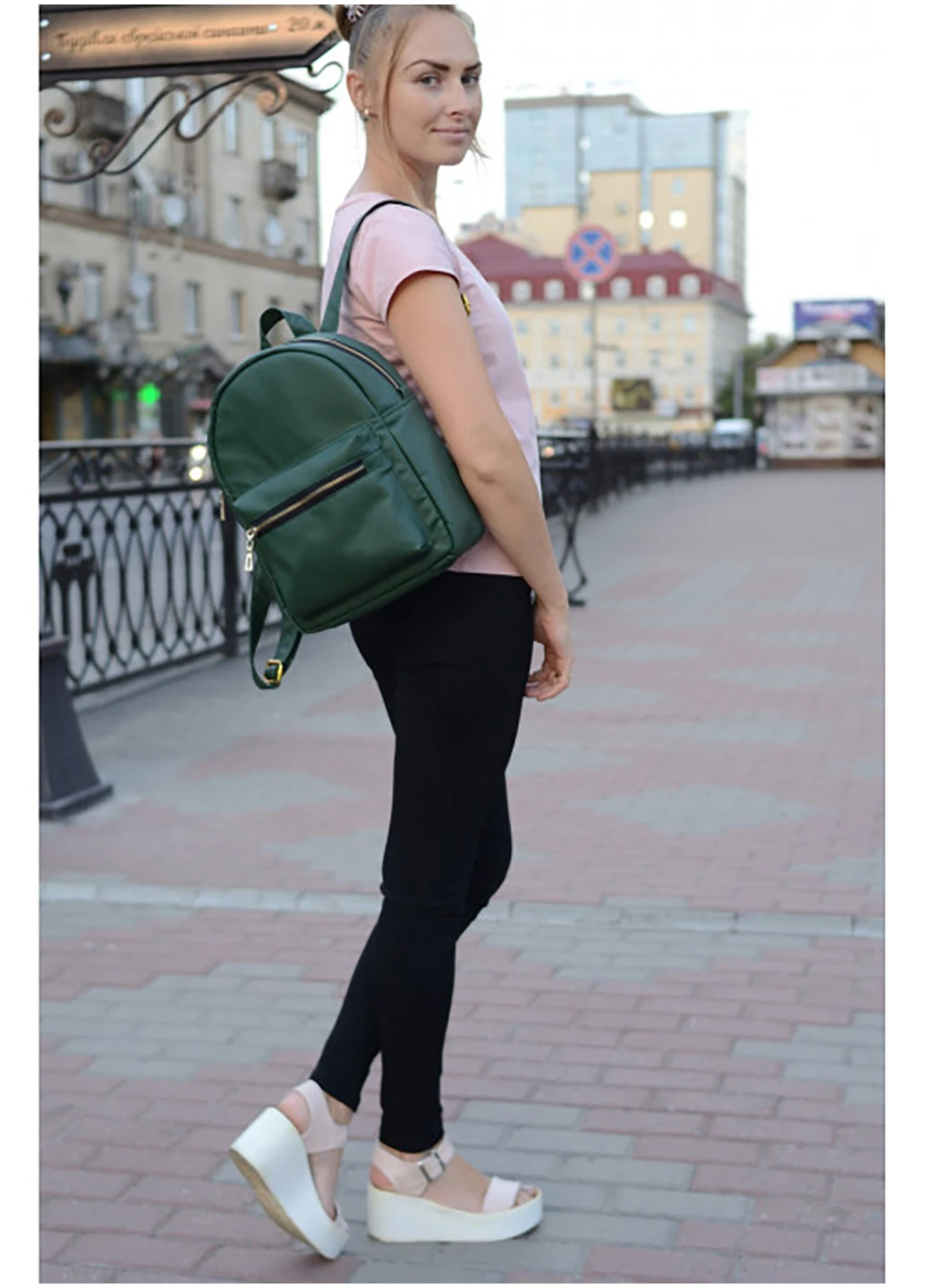 Женский рюкзак 32х12х25 см Sambag (252155387)